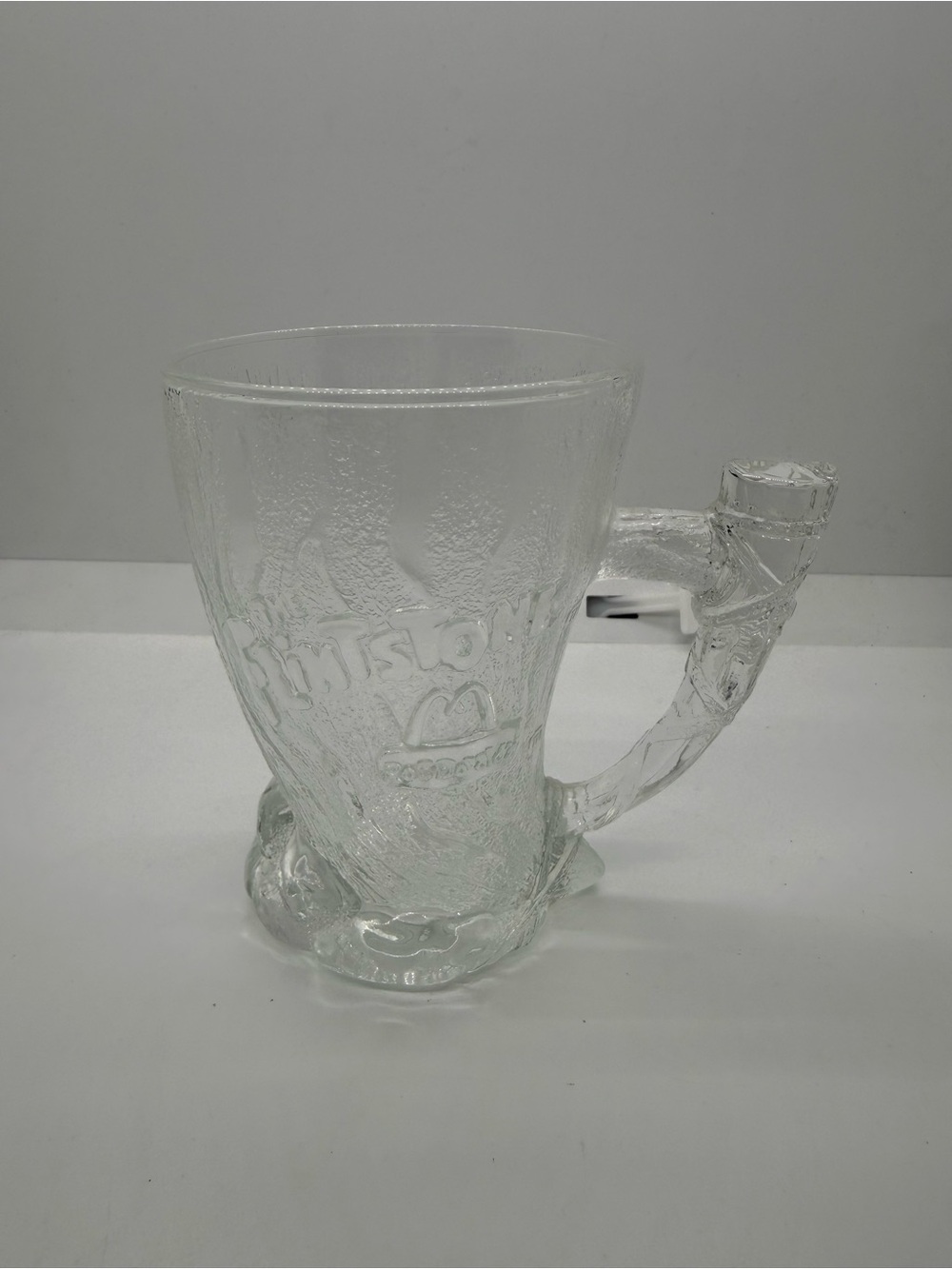 Vintage 1993 McDonald’s‎ RocDonald’s Flintstones “Mammoth” Glass Mug